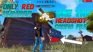 Free Fire one tap head shots config file ||free Fire auto Head shots config file || auto Aim lock 🔐