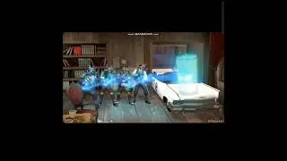 Blu Bonkbusters catching bonk ghost spirit #TF2 #SFM #Shorts (Video credits to STBlackST)