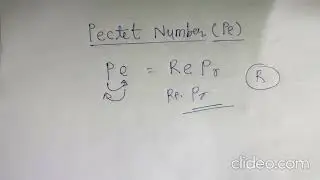Peclet number--shortcut😀😀