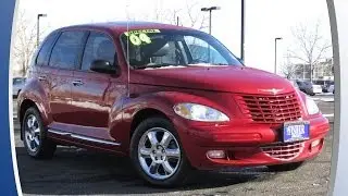 Used Cars Under $10,000|2004 Chrysler PT Cruiser Ltd|Red|$5,900*|Longmont|Fisher Auto #142176A