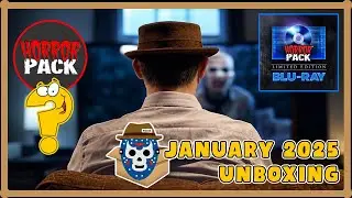 HORROR PACK JANUARY 2025 Blu Ray Subscription Unboxing - 4K PURGE, Ghost SHARKS, Found Footage