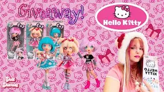 🎁HELLO KITTY #giveaway + #огляд ляльок Hello Kitty Manga 4SF