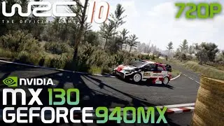 WRC 10 | MX130/GT 940MX | 2 ГБ GDDR5 | Обзор производительности