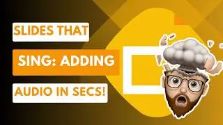 Make Google Slides SING! ✨ Add & Control Audio (Music & Sound Effects)