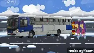 Um &ocirc;nibus Alota gelado acelerou empresa Springfield Valler Merecer est&aacute; preso