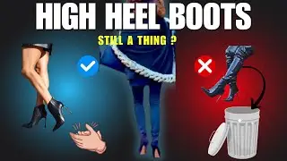 From the streets of Milan: Are High Heel Boots still trendy? #boots #highheels #fashion