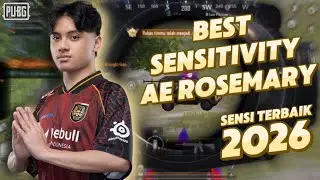 Best Sensitivity AE Rosemary Terbaru - Sensi Pubg Mobile Terbaik 2026 