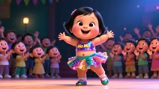 Baby Mo Mo Big Dance Show 💃🍼 | Fun Dance Rhyme for Kids | Nursery Rhymes & Songs for Children