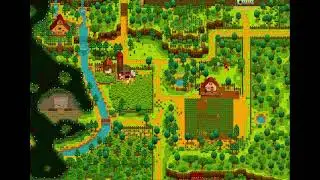 Stardew Valley Time-Lapse, Modded, Casanova Farm (Y2, Summer 11)