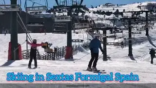 Skiing in Spain - Sextas Ski Resort Formigal - Mt Pyrenees ARAGON SPAIN #skiinginspain