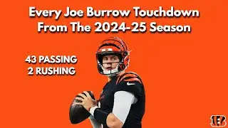 Every Joe Burrow Touchdown From The 2024-25 Season