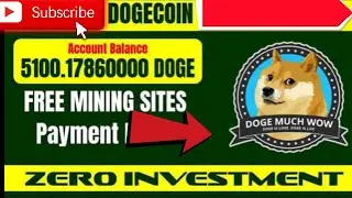 Free Dogecoin Mining | Doge Coin android App | Dogecoin Mining Paid | Free Online Earning