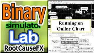 Binary Lab simulator / Running on Online Chart