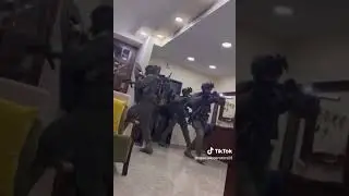 Israeli YAMAS Operators during a raid