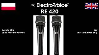 EV RE420 vs EV RE520