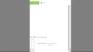 Hangman - My first game