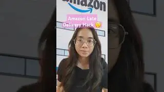 Amazon Late Delivery Hack 🤫#amazon #savemoney #discount #amazonfinds #package #holiday #holidays