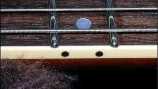 How to Roll fingerboard edges with binding