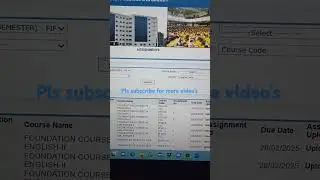 Tamilnadu open university assignments how to upload???