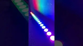 PixelLine 1810 IP | Pixel Control Wall Washer Effects | RayGlimz #shorts