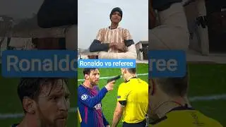 ronaldo,s get revange referee is messi  best kick of ronaldo shots