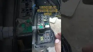 LETAK RILAY STARTER &SIKRING MOBIL ISUZU@trisnomechanic6985 #shots #cara