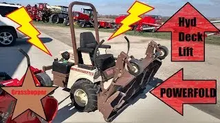 Grasshopper PowerFold против гидравлического подъема деки