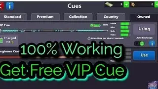 Vip Cue Trick For Android 100% Working 2017-18 Part 1 - 8 Ball Pool