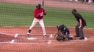 Luis Alexander Basabe - 7/2/16 - Batting practice and side view game swings