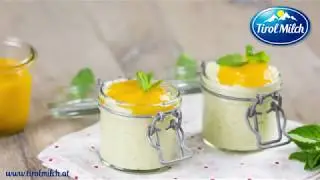 Tirol Milch Milchreis mit Fruchtmus