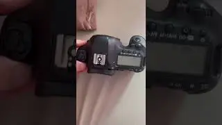Canon Error 20. Problem with shutter