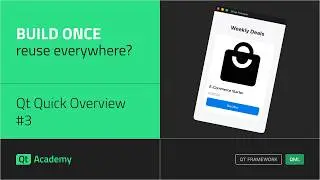 Building Custom QML Components | Qt Quick Overview #3