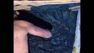 2000 feet below coal mining 😨🤯🥵 #coalmining #nature #satisfying #scary #horror #mountains #travel 