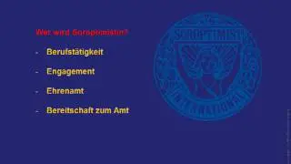 Soroptimist - was ist das eigentlich? Teil 3