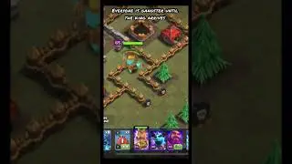 When clashofclan goblin thinks we can&rsquo;t beat them, meanwhile: king 😱🔥👑#clashofclans #shorts