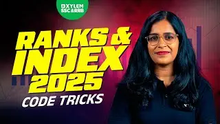 Ranks & Index 2025 - Code Tricks | Xylem SSC & RRB