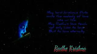 Radhe Krishna Flute song || krish theme || Radha's love|| flute song || Iinstrumental