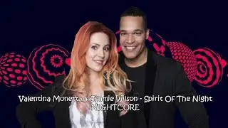 Valentina Monetta & Jimmie Wilson - Spirit Of The Night Nightcore ( ESC17 San Marino )