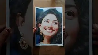 Sai Pallavi Sketch 🔥#art #sketch #drawing #charcoaldrawing #pancilsketch