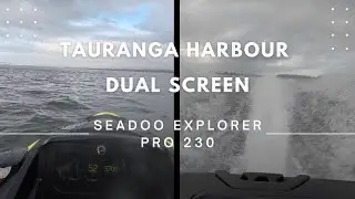 Tauranga Harbour Dual Screen - SeaDoo Explorer Pro 230 ASMR.