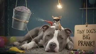 You Won&rsquo;t Stop Laughing 🤣 Chihuahua vs American Bully Prank | Part 06