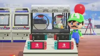 Animal Crossing: New Horizons - Receiving the Ring-Con in-game gift