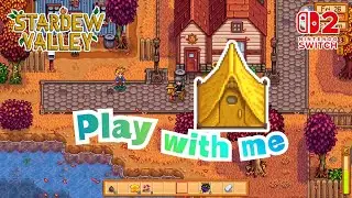 Đang bầu mà dạt nhà đi cắm trại| Stardew Valley Nintendo Switch 2
