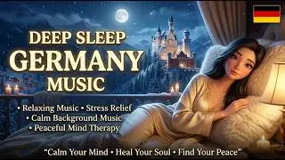 Deep Sleep in Germany 🇩🇪 | Black Forest Night Ambience, Calming Music for Stress Relief.