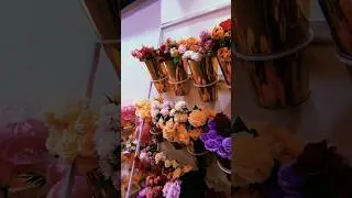 🌸 Fresh Flower Basket Tour in 58 Seconds