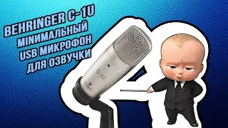 Ты не поверишь, но это Behringer c-1u - один из самых дешевых usb микрофонов для озвучки. И NT1