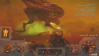 Fallout 76 - 2 shot explosive gatling laser.