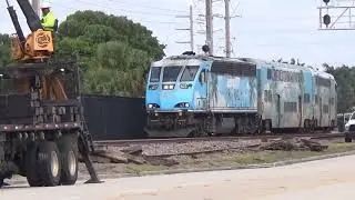 SFRTA Track Work PART TWO in West Palm Beach - 10/6/19