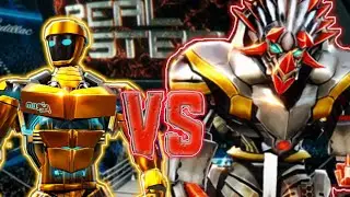 Atom Gold Vs Trigore || Final de la WRB Gold || #realsteel #realsteelworldrobotboxing 