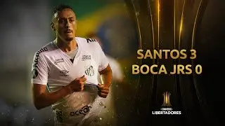 Santos vs. Boca Juniors [3-0] | RESUMEN | Semifinal | VUELTA | CONMEBOL Libertadores